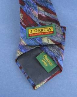 Tie Necktie Jerry Garcia Banyon Tree Collectors Silk  