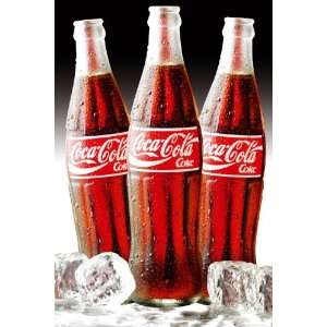  General Posters Coca Cola   3 Bottles Ice   91.5x61cm