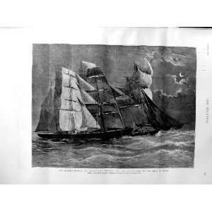  1887 Collision Emigrant Ship Kapunda Ada Melmore Brazil 