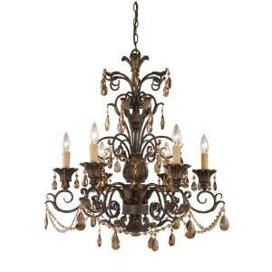  Trump Home Rochelle Collection 6 Light Chandelier
