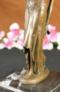 Chiparus Belly Dancer Bronze Sculpture Statue Figurine Marble 