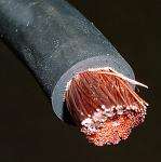 Gauge AWG Welding Cable Rubber Insulated   Blk per ft  