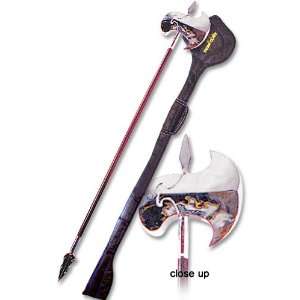  Long Weapon   Wushu Long Stick Axe