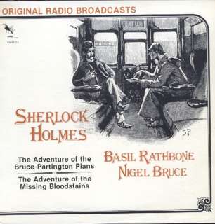 Basil Rathbone Sherlock Holmes Radio Broadcasts LP NM  