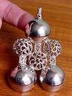 LARGE VINTAGE ARTISAN STERLING SILVER CUPOLA PENDANT FROM FINLAND OR 