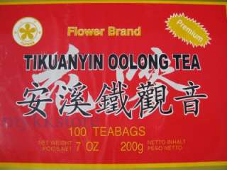 Ti Kuan Yin oolong Tie Guan Yin oolong tea x100 teabags  