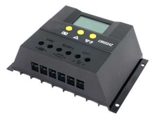 60A 12V/24V LCD Display Solar PWM Battery Charge Regulator