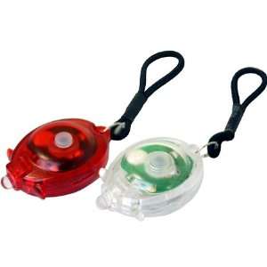  DUO Bicycle Parts Bicycle Safety Light 1 LED   2Pack 
