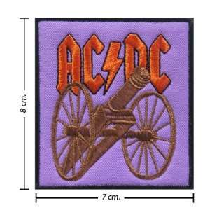 Ac Dc Music Band Logo II Embroidered Iron on Patches Free 