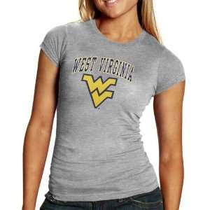  NCAA West Virginia Mountaineers Ladies Ash Big Arch n 