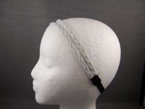   braided double 2 strand thin headband stretch elastic hair band braid