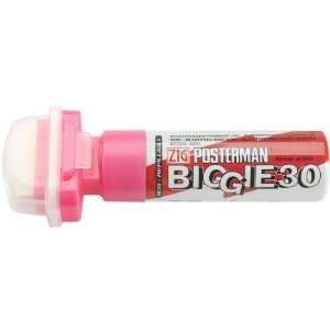  Zig 30mm Wide Posterman Biggie Tip Marker, Fluorescent 
