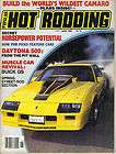 June 1985 POPULAR HOT RODDING Magazine Chuck Schnepf 1983 Camaro Max 