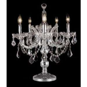 Elegant Lighting 2800TL19C/SS chandelier from Maria theresa collection