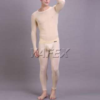 Nwt Mens 2Pcs underwear Thermal Long Johns set,pajama top&botttom S M 
