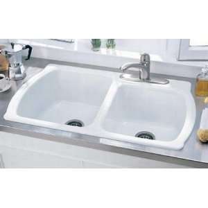  American Standard Chandler Kitchen Sink   2 Bowl   7048 