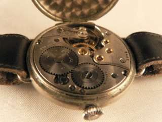 Cyma Trench Wrist Watch 11 J Cal 234 All S Steel 1930s  