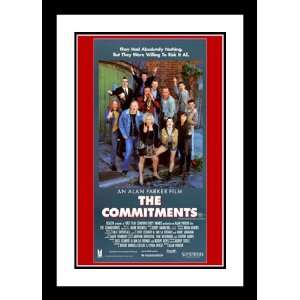  The Commitments 20x26 Framed and Double Matted Movie 