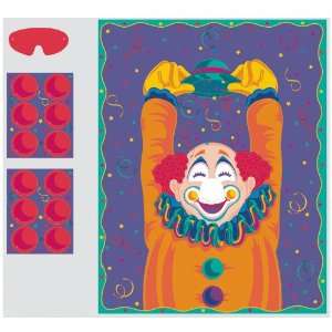  Lets Party By Amscan Pin the Nose on the Clown Party Game 