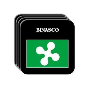  Italy Region, Lombardy   BINASCO Set of 4 Mini Mousepad 