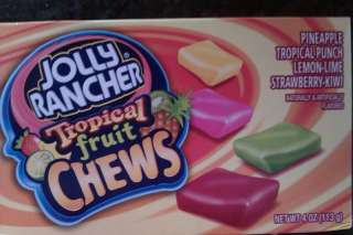 Jolly Rancher Tropical Chews Candy Theater Box 4oz  
