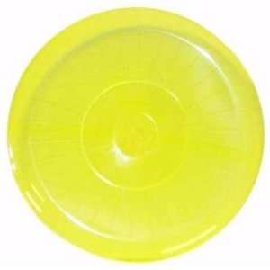   Plastic Serving Tray Dazzling Lights Yellow 16 inch