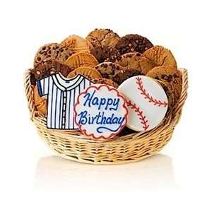 Happy Birthday Baseball Gift Basket Grocery & Gourmet Food