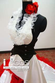 luxury Vocaloid camellia Meiko dress Cosplay Costume  