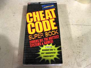 CHEAT CODE SUPER BOOK for game systems & games cha  