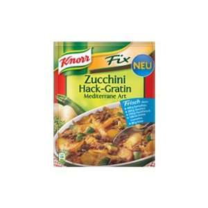 Knorr Fix zucchini with ground beef gratin (Zucchini Hack Gratin 