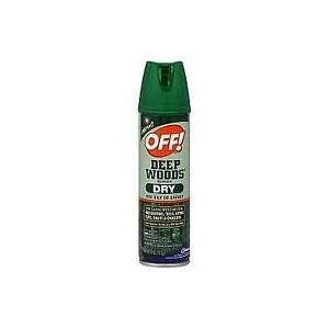 OFF Deep Woods Insect Repellent VIII, Dry (Not Oily or Greasy), Net 