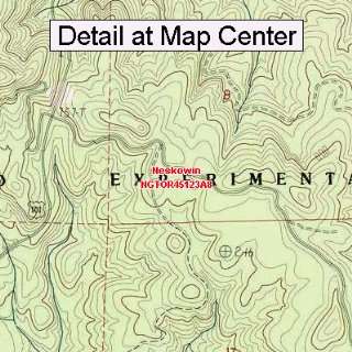 USGS Topographic Quadrangle Map   Neskowin, Oregon (Folded/Waterproof)