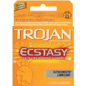  Trojan Ecstasy Ultra Condoms 3 ct.