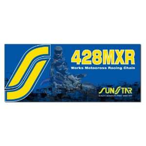   SS428MXR 134 Works MX Size 428 Racing Chain with 134 Links Automotive