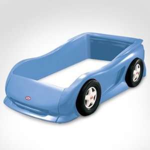  Little Tikes Sports Car Twin Bed Frame   Light Blue Toys 