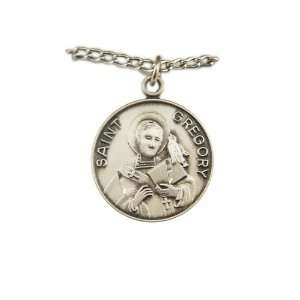  St. Gregory Patron Saint Medal Jewelry