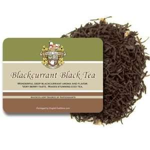 Blackcurrant Naturally Flavored Black Tea   Loose Leaf   4oz  
