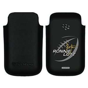   Football on BlackBerry Leather Pocket Case  Players & Accessories