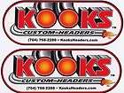 Kooks Long Tube Headers Full Length Natural 2 Primaries 3035