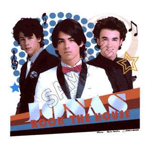 Jonas Brothers Edible Cake Topper Decoration Image  