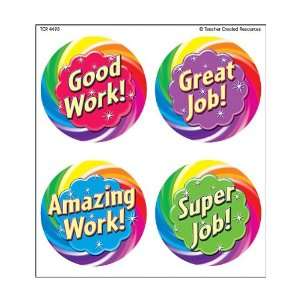  Teacher Created Resources Good Work WearEm Badges (4498 