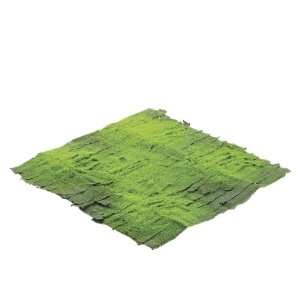  Artificial Square Two Tone Green Moss Sheets 14 x 14