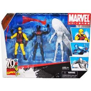   MAN with Fire Blast and SILVER SURFER with Surfboard Toys & Games