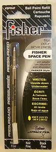 Fisher Space Pen Refill with Parker adapter SPR4F Black fine  