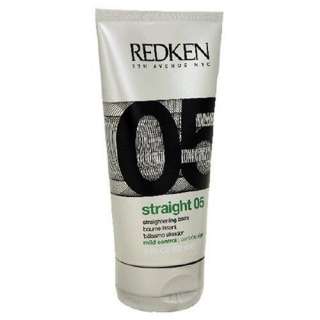 Redken 05 Straight Hair Straightening Balm, 5 Ounce Tubes (Pack of 2)