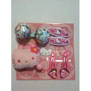  Hello Kitty 7 pcs. Hair Accessory Set   FLOWER Everything 