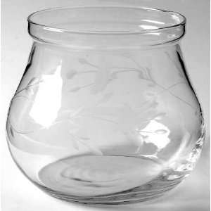   Heritage Jelly Bean Jar, No Lid, Crystal Tableware