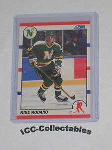 1990 91 Score Hockey American MIKE MODANO ROOKIE RC CARD #120 DALLAS 