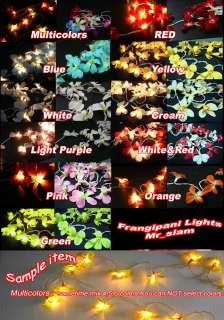 20 bulbs Flower Fairy String Lights,OUTDOOR+MIX COLORS+  