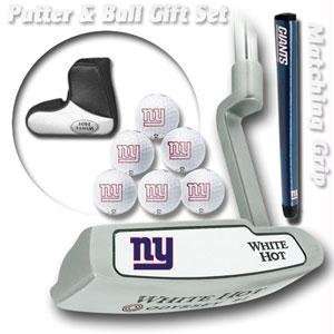  New York Giants NFL Team Logod Golf Balls (6) and White 